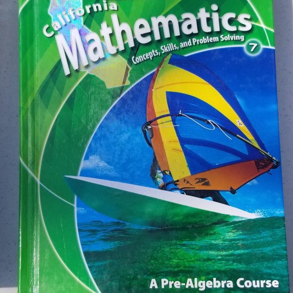 California Mathematcs 7 : A Pre-Algebra Course - Picture 1 of 1